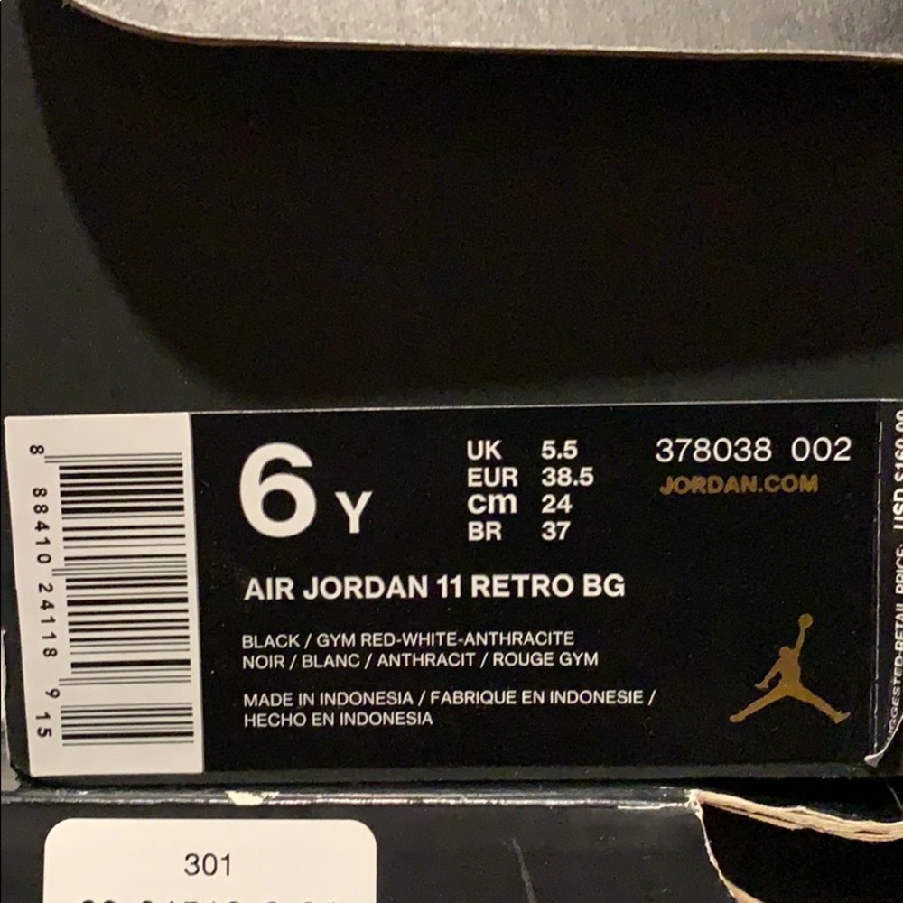 Selling Air Jordan’s 11 Retro BG